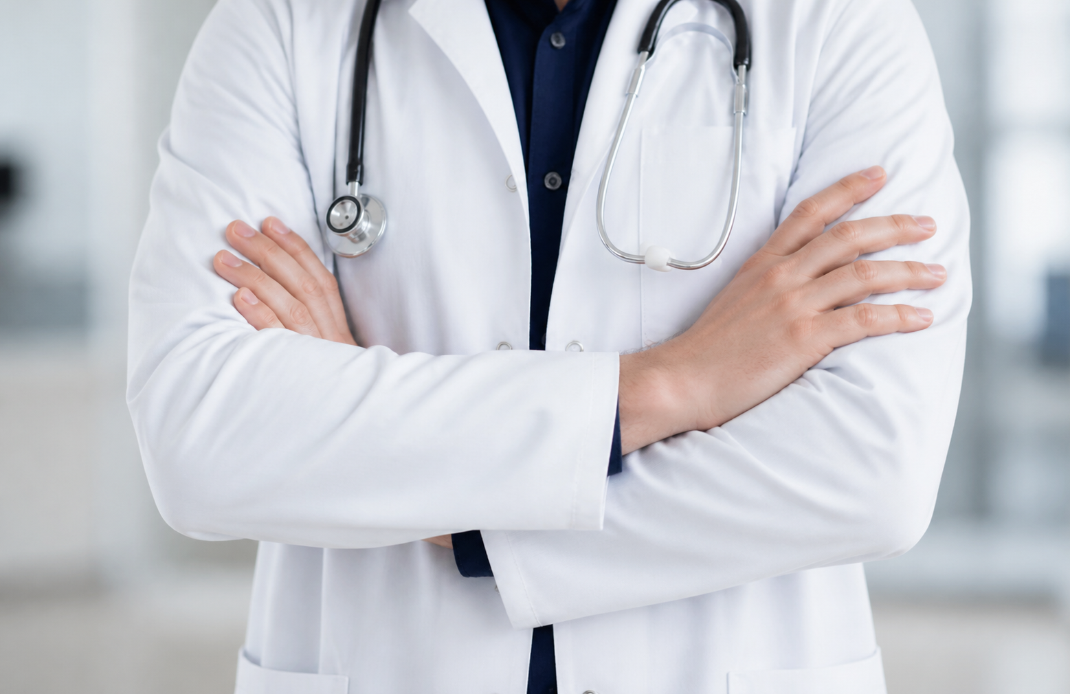 Doctor providing care